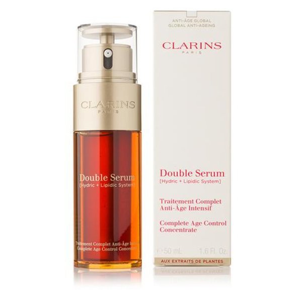 NIB ✅ Clarins Double Serum Complete Age Control Concentrate 1 oz 2028 exp. Date - Picture 2 of 6